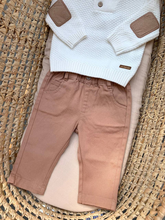 Pantalone marroncino MINIBANDA