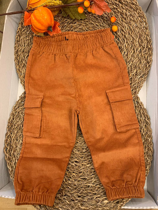 Pantalone velluto MATTONE AVENTIQUATTRORE