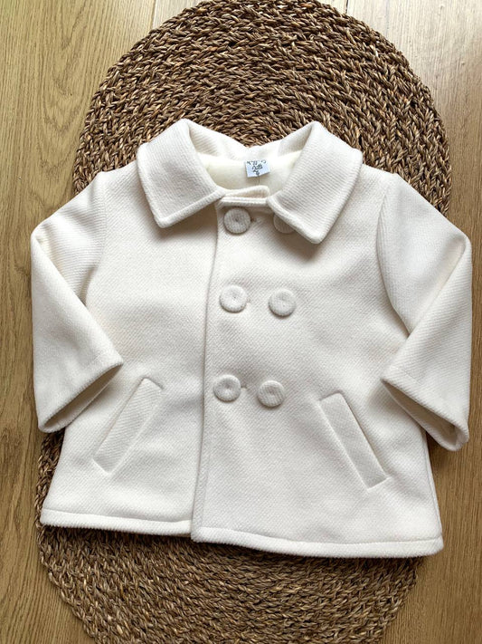 Cappotto DOPPIO PETTO PANNA PAPPA & LATTE