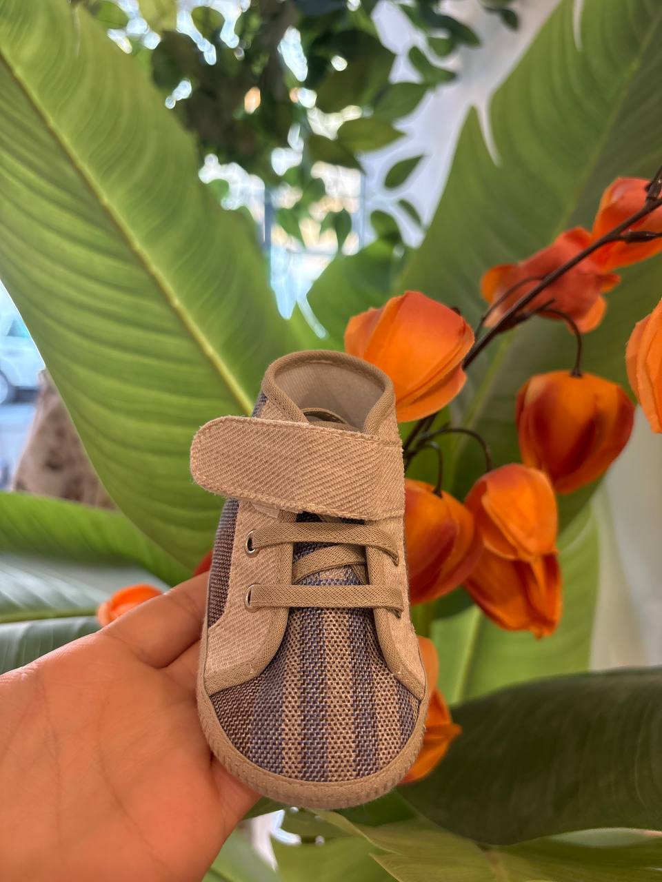 Scarpe BEIGE E AZZURRO GENTLEMAN