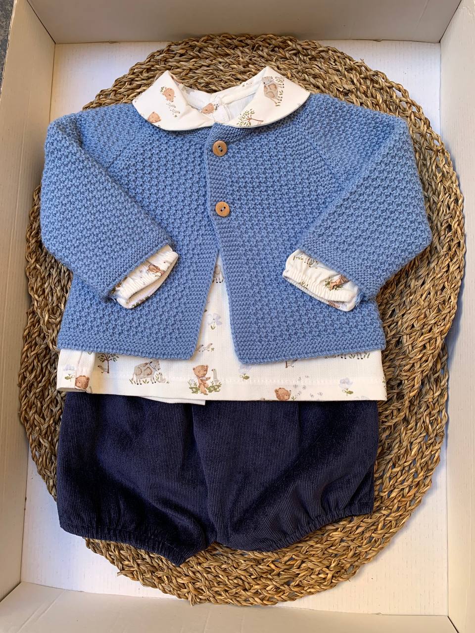 Completo CELESTE ANIMALETTI BABY FASHION