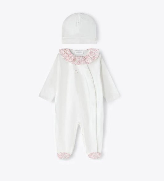 Tutina con Cappello ROSA Liberty NANÁN