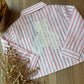 CAMICIA A RIGHE ROSA SARABANDA
