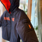 Giubbino BLU E ARANCIONE FLUO REFRIGUE