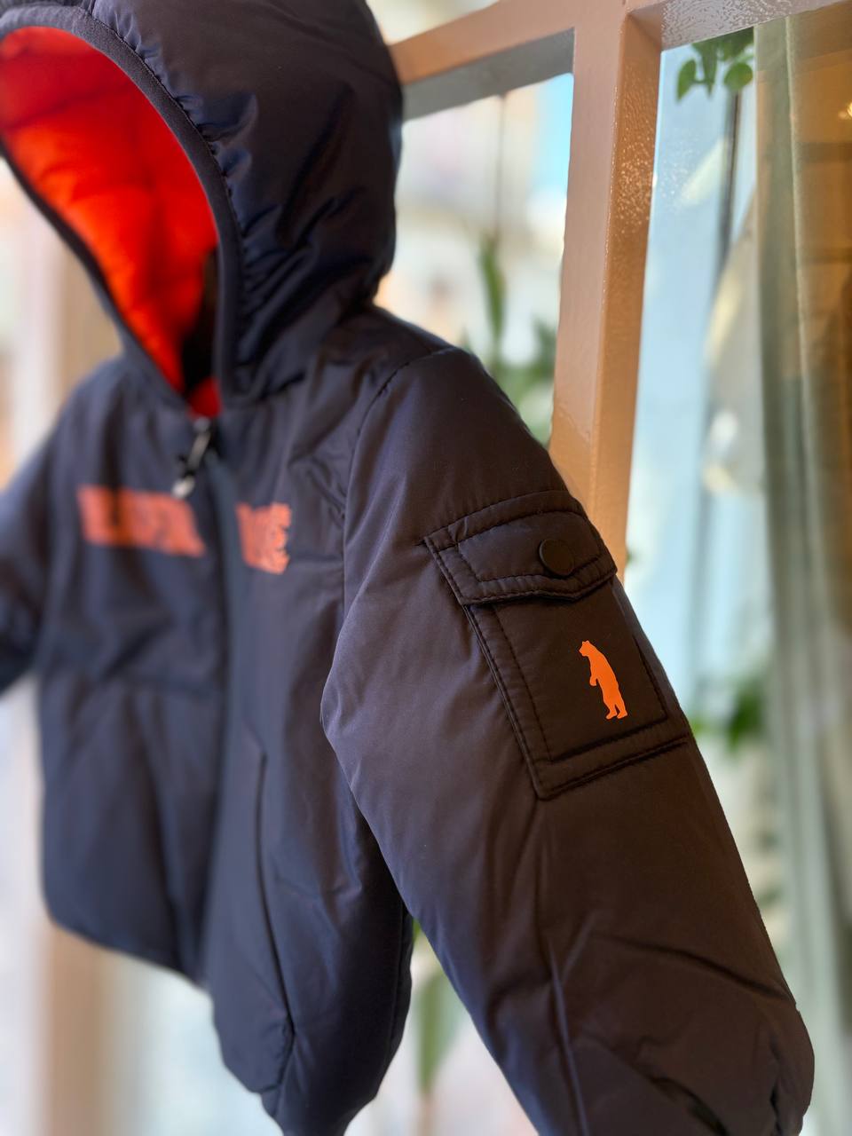 Giubbino BLU E ARANCIONE FLUO REFRIGUE