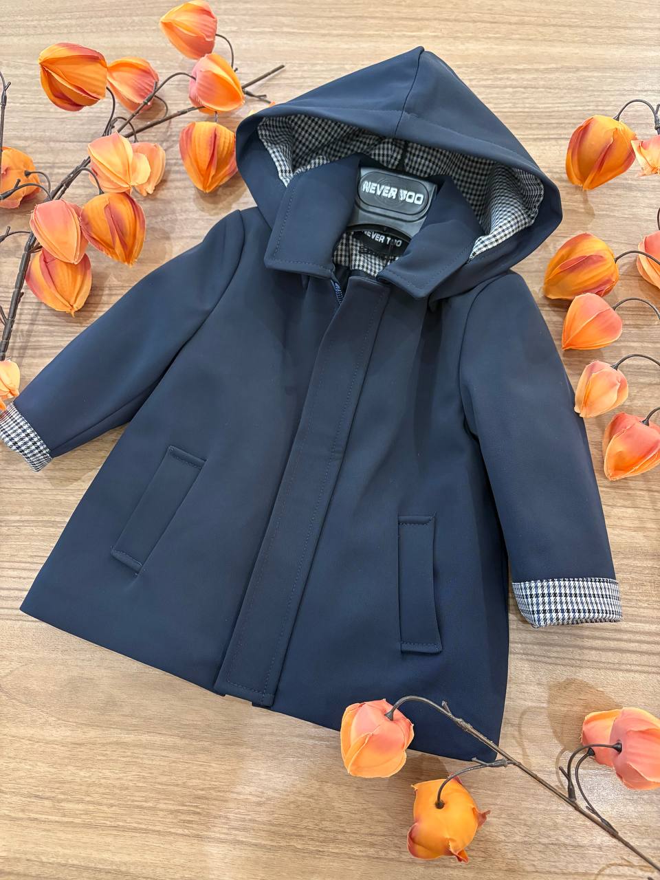 Cappotto BLU NEVER TOO