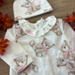 TUTINA e CAPPELLINO ORSETTI ROSA LE BEBÉ