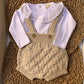 Salopette beige WEDOBLE