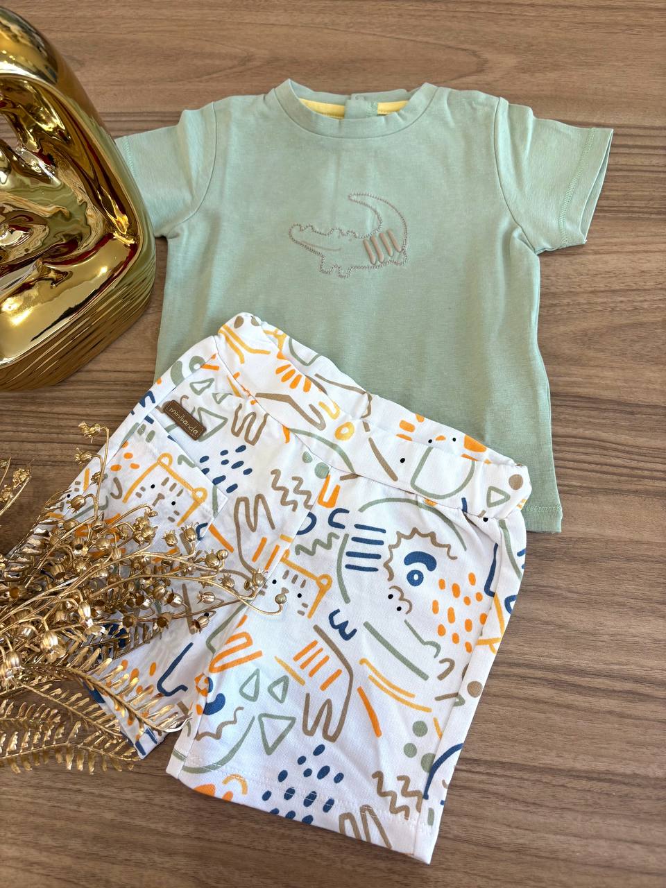 Completo COCCODRILLO VERDE MINIBANDA