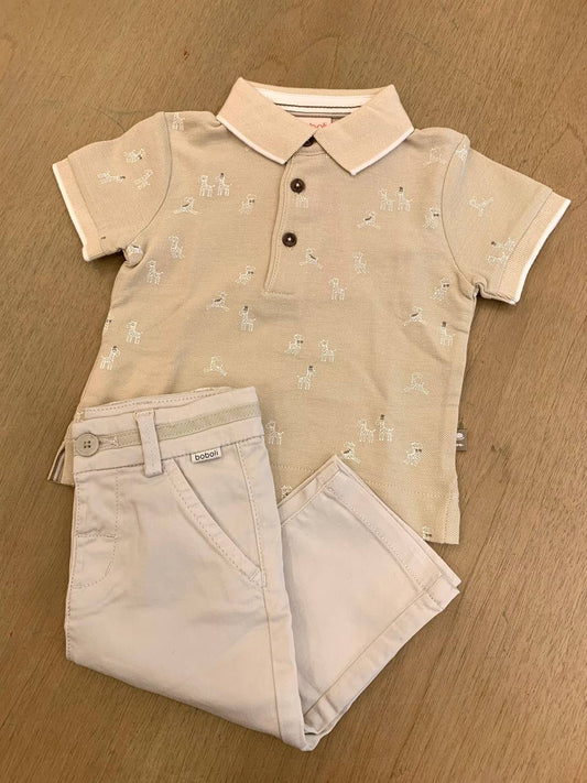 Completo polo e pantalone boboli