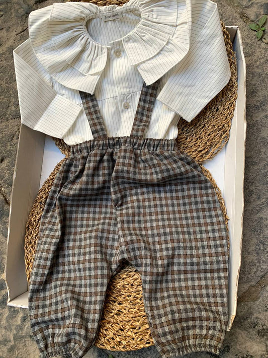 SALOPETTE E CAMICIA TERESA ZEROAMPERE