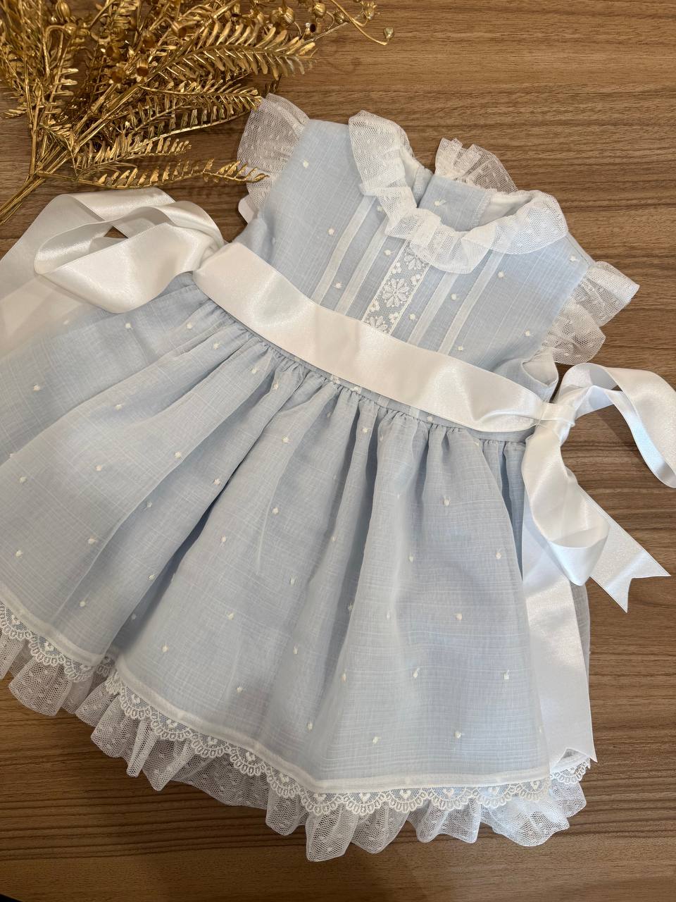 Abito Battesimale AZZURRO CHARO