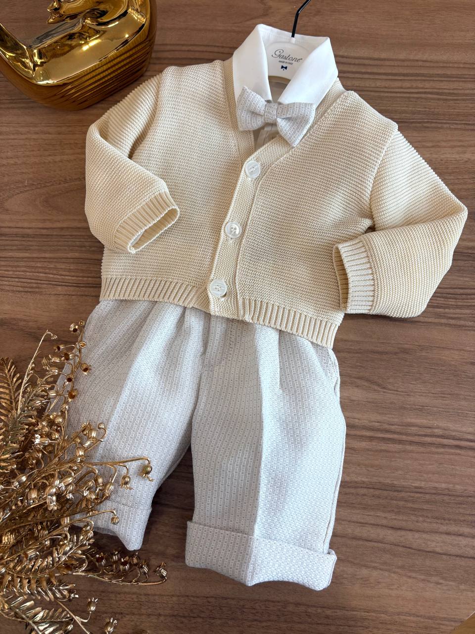 ABITO BATTESIMALE LORD BEIGE GASTONE