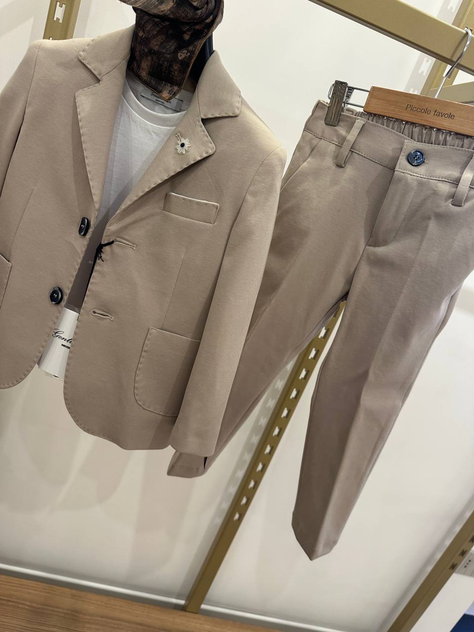 COMPLETO BEIGE GENTLEMAN