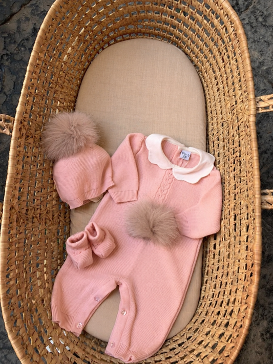 Tutina SCARPINE E CAPPELLINO PON PON CIPRIA Pappa & Latte