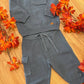 Completo in Maglia Blu Avio con Pantalone Cargo MINIBANDA