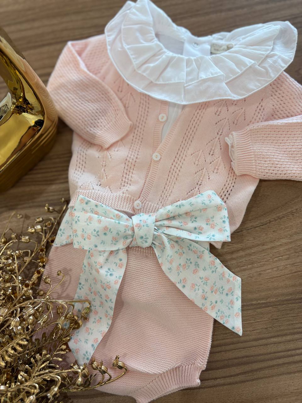 PAGLIACCETTO con CARDIGAN Cipria WEDOBLE