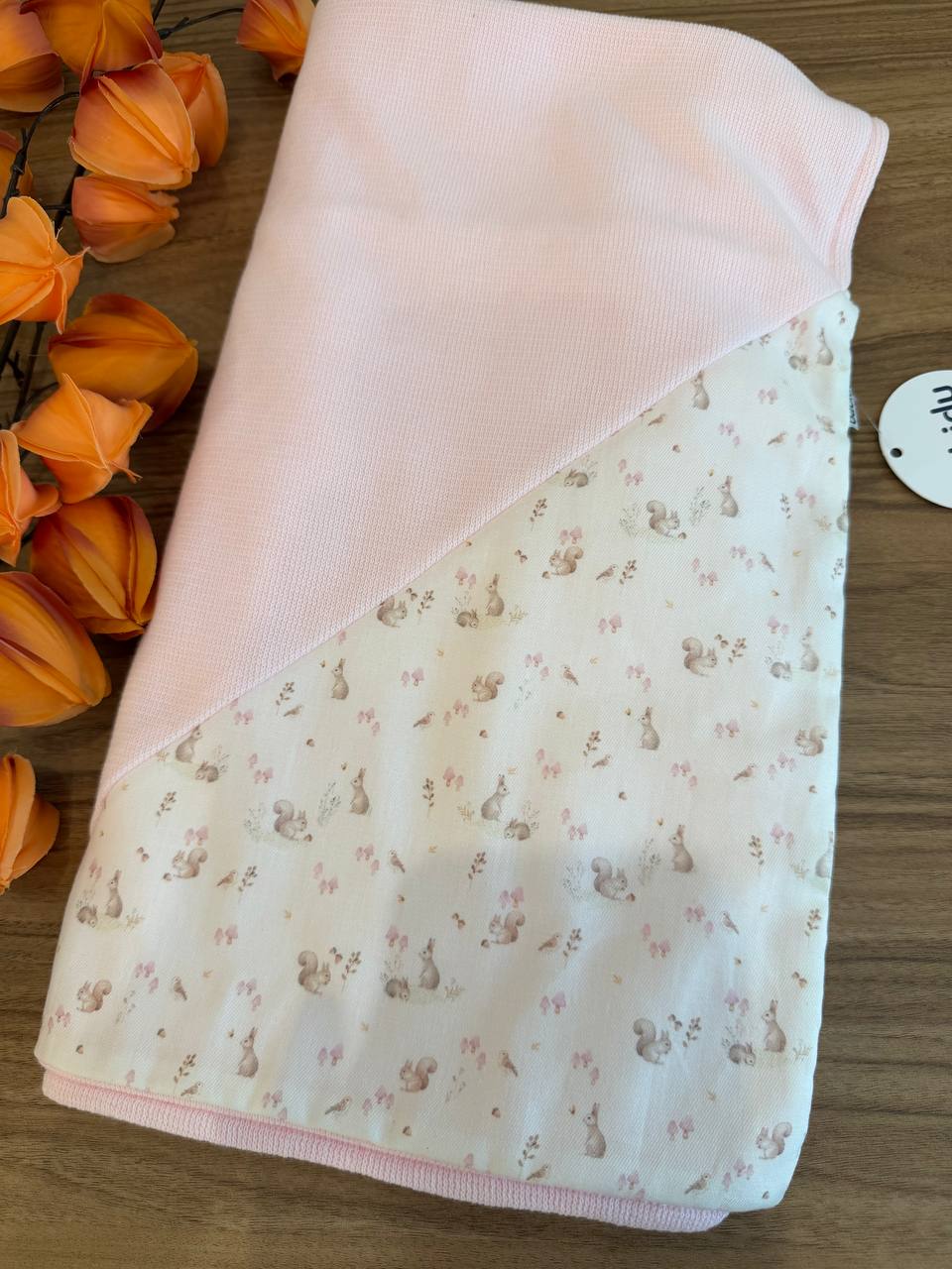 Coperta SCOIATTOLI ROSA BABIDU