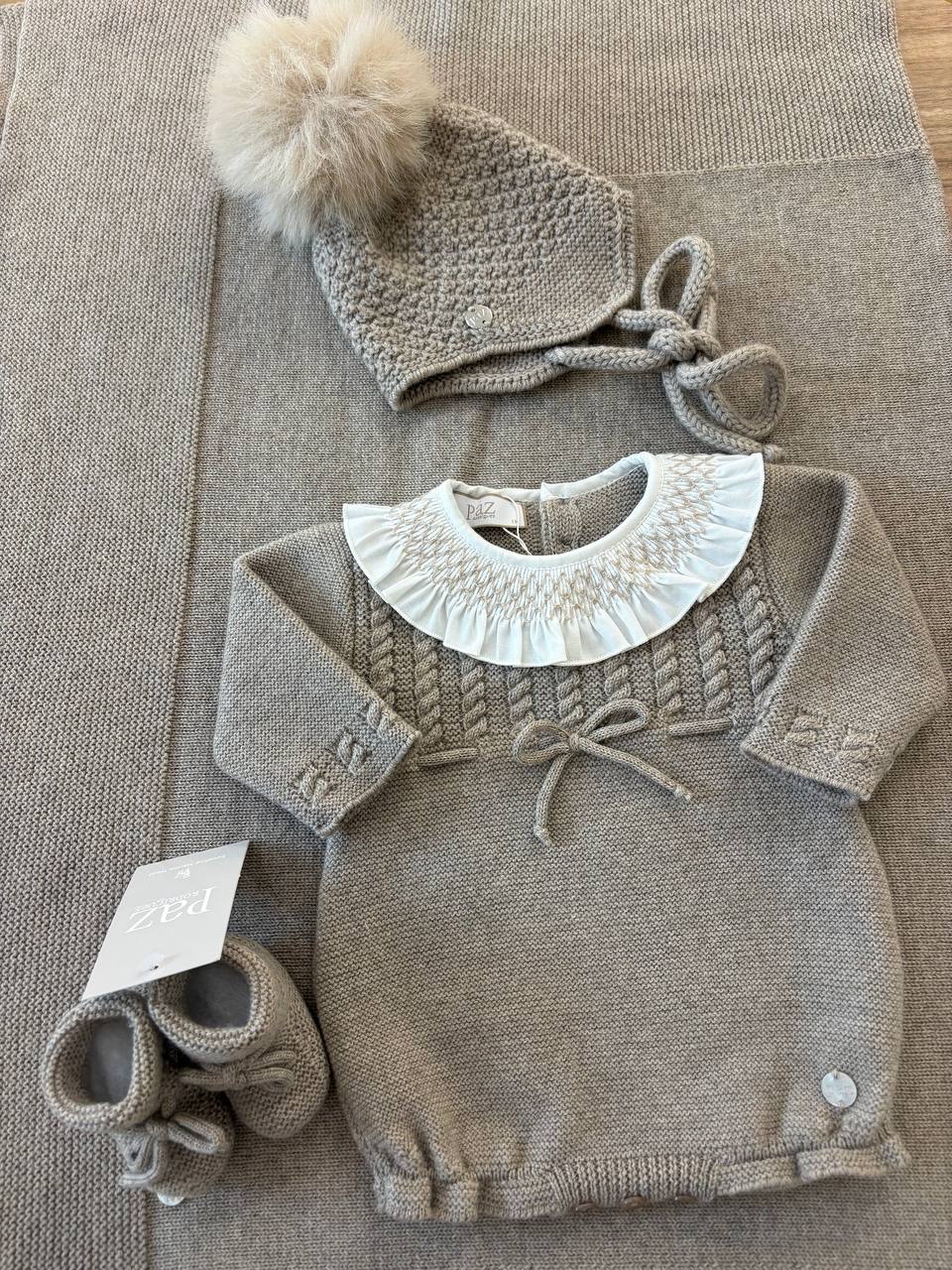 Coordinato ELEGANZA TRICOT TORTORA PAZ RODRIGUEZ