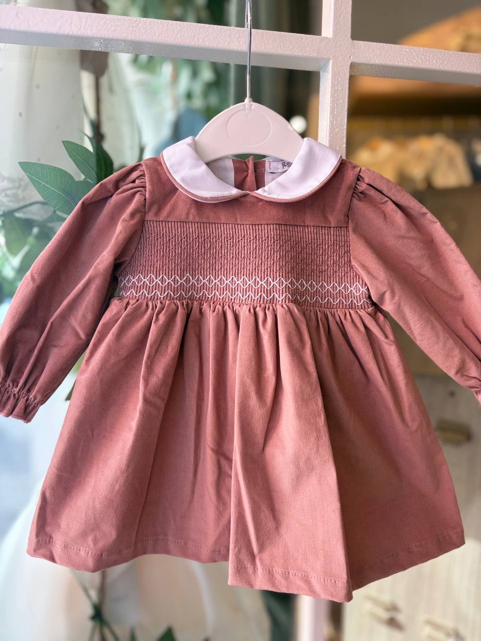 Abitino ROSA ANTICO PUNTO SMOCK
