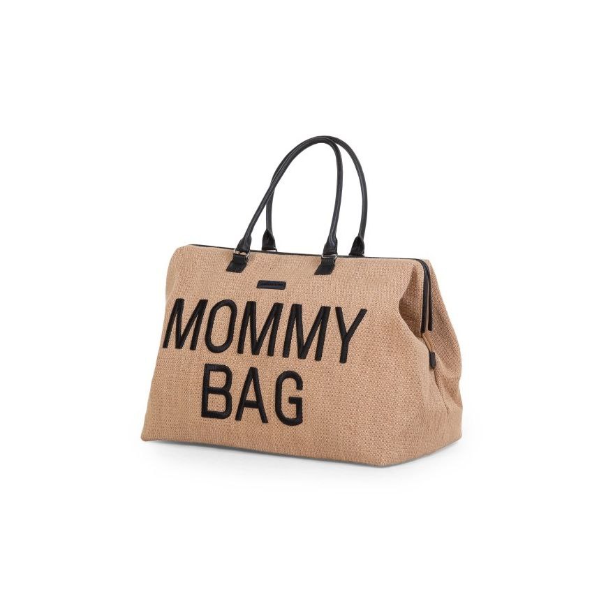 Borsa FASCIATOIO Mommy Bag Childhome RAFFIA