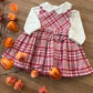 Abito TARTAN ROSA MINIBANDA