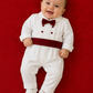 Tutina con PAPILLON E FASCIA BORDEAUX MARLÙ