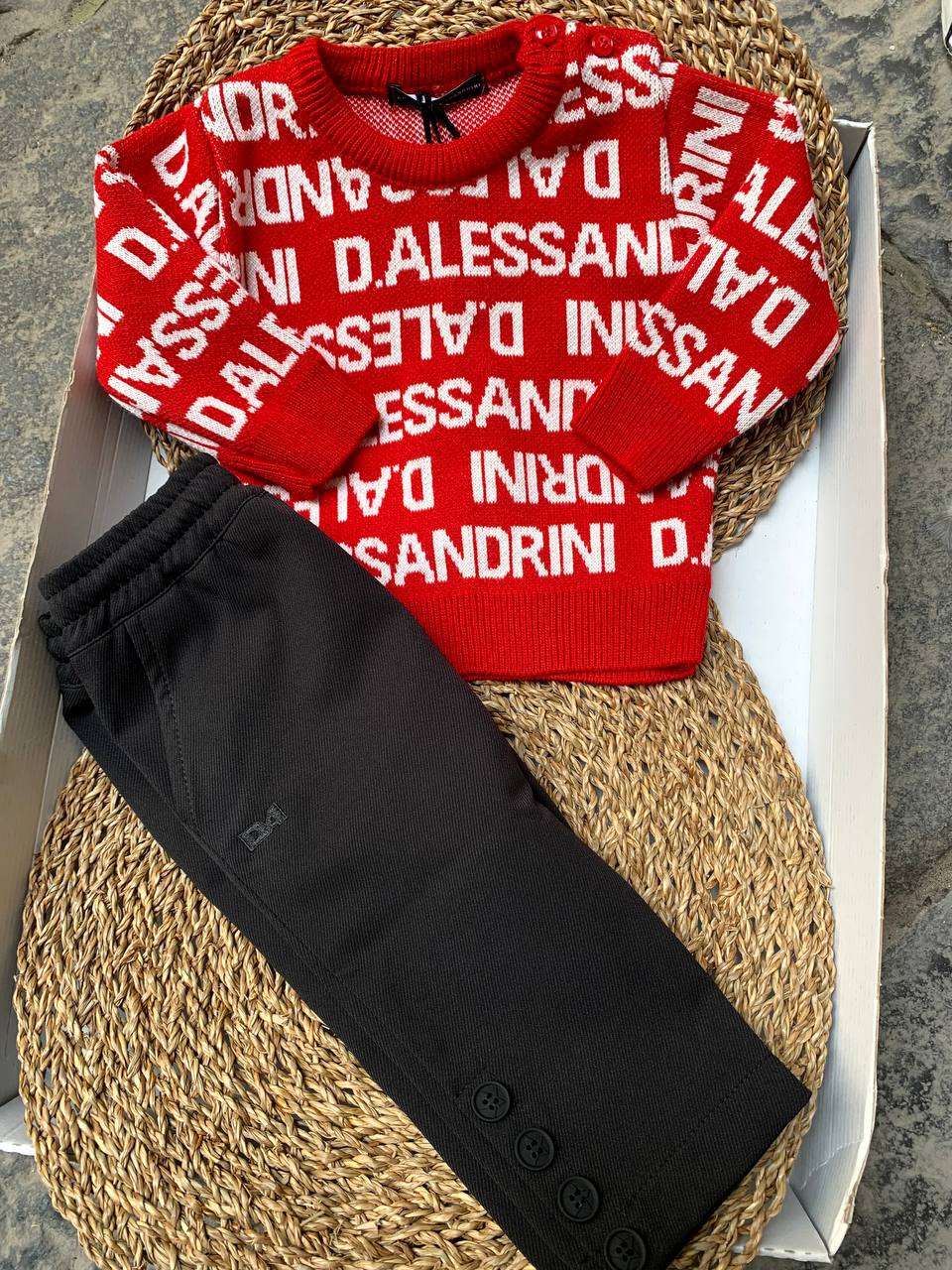 Completo MAGLIONCINO E PANTALONE DANIELE ALESSANDRINI