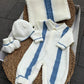 Coordinato nascita TRECCIA PANNA/AVION PAPPA& LATTE