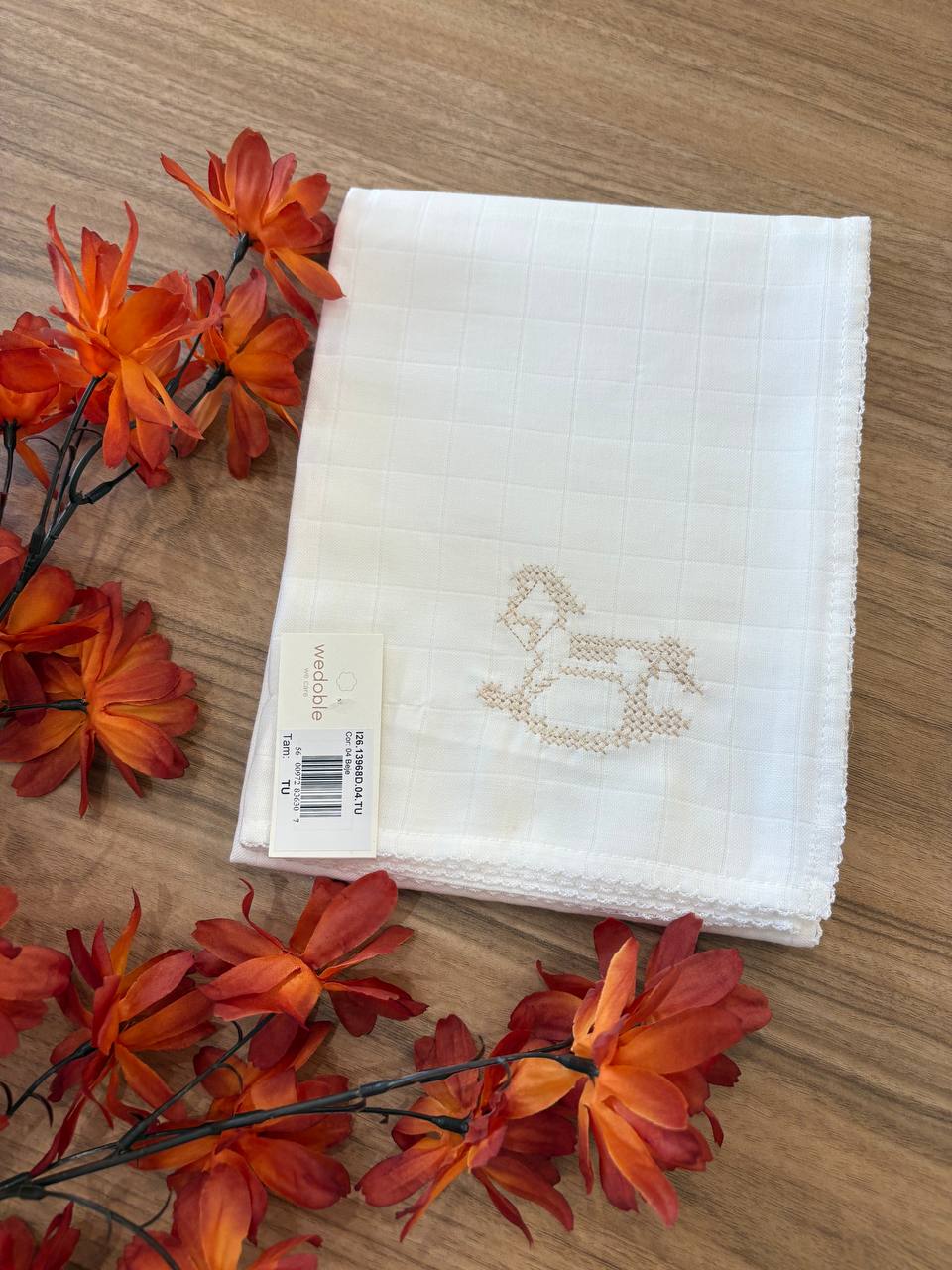 MUSSOLA CAVALLO A DONDOLO BEIGE WEDOBLE