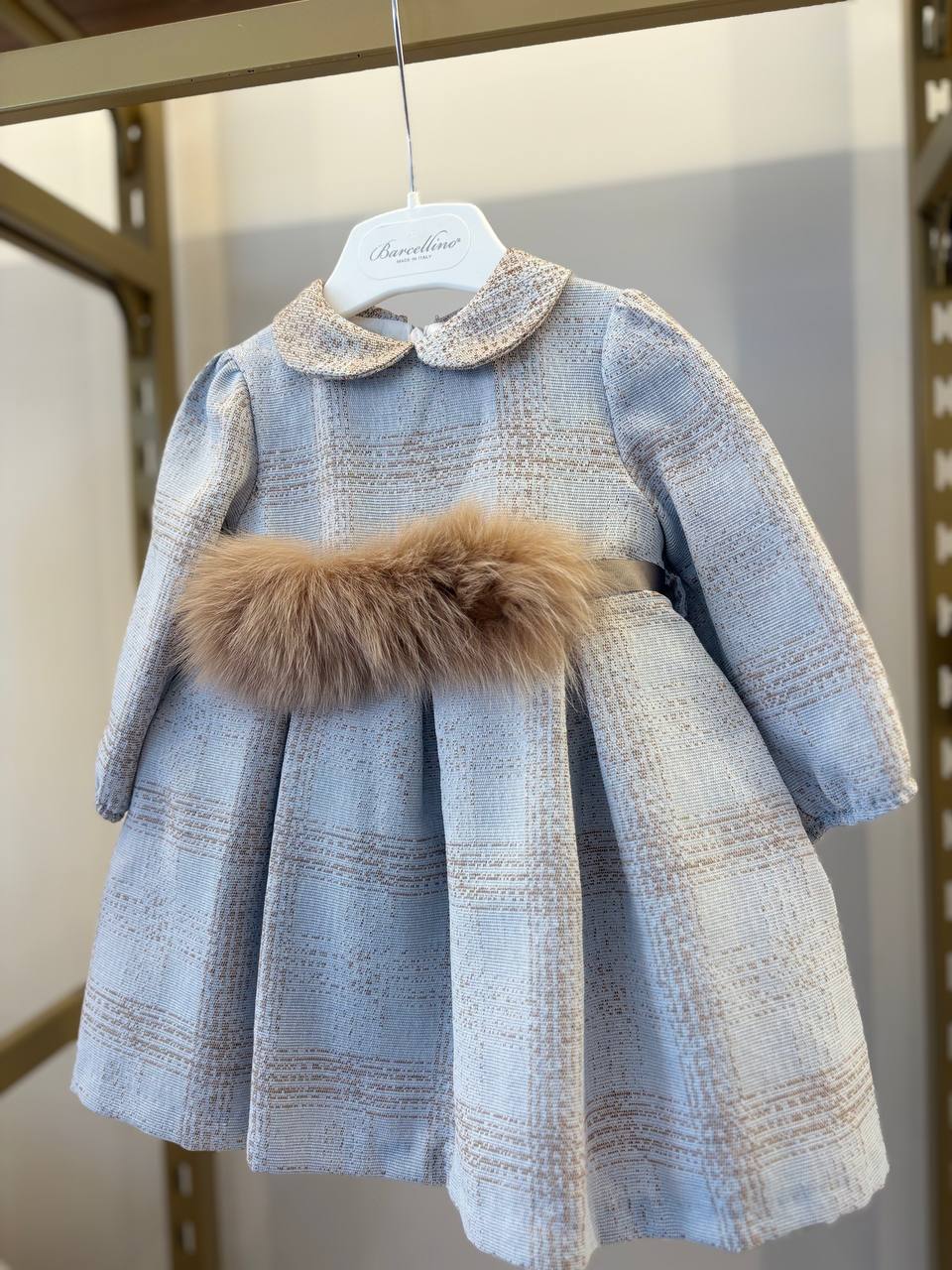 Vestito GHIACCIO CON CINTA VOLPE BARCELLINO