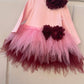 Abito ROSA PEONIE Bordeaux Daga