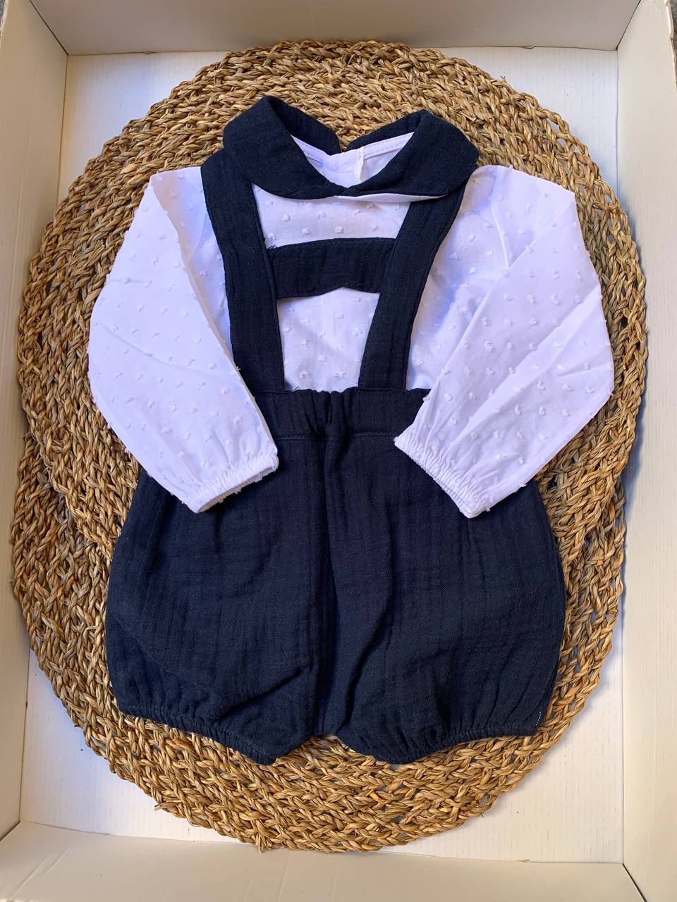 Completo treccia baby fashion