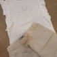 Completo t-shirt e shorts Beige in Lino