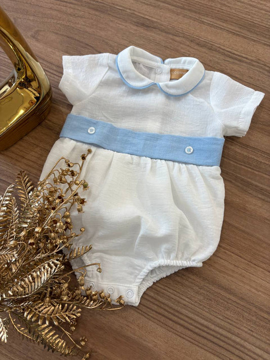 PAGLIACCETTO BIANCO E CELESTE PICCOLINA