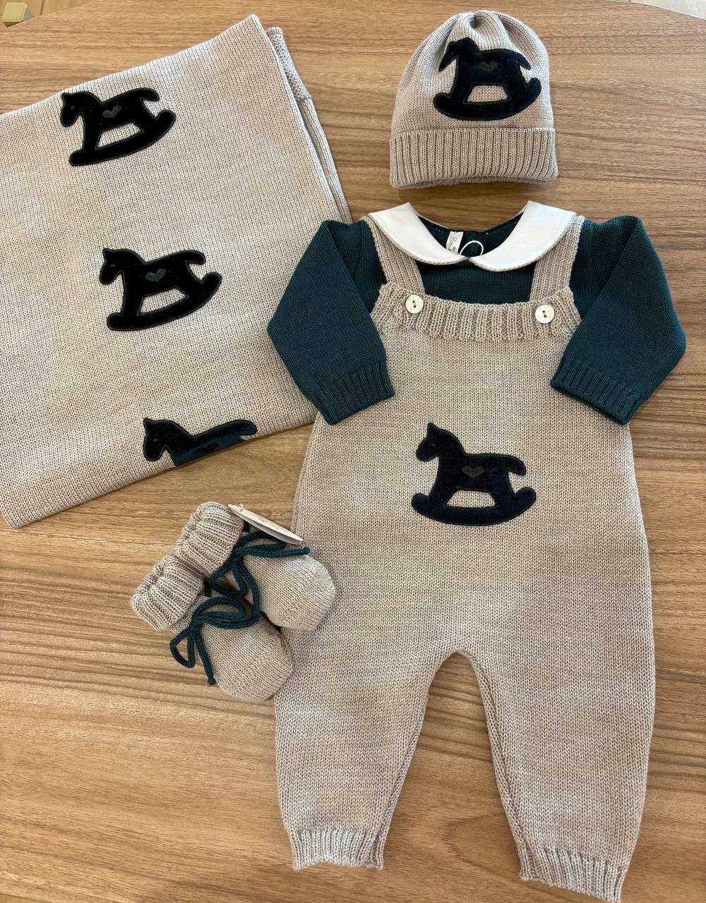 Coordinato "CAVALLO A DONDOLO" BABY LORD
