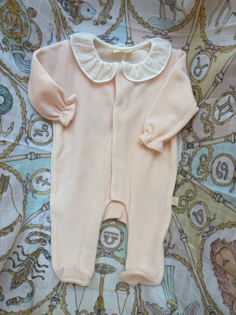 Tutina CINIGLIA Butterfly Pesca  Baby gi