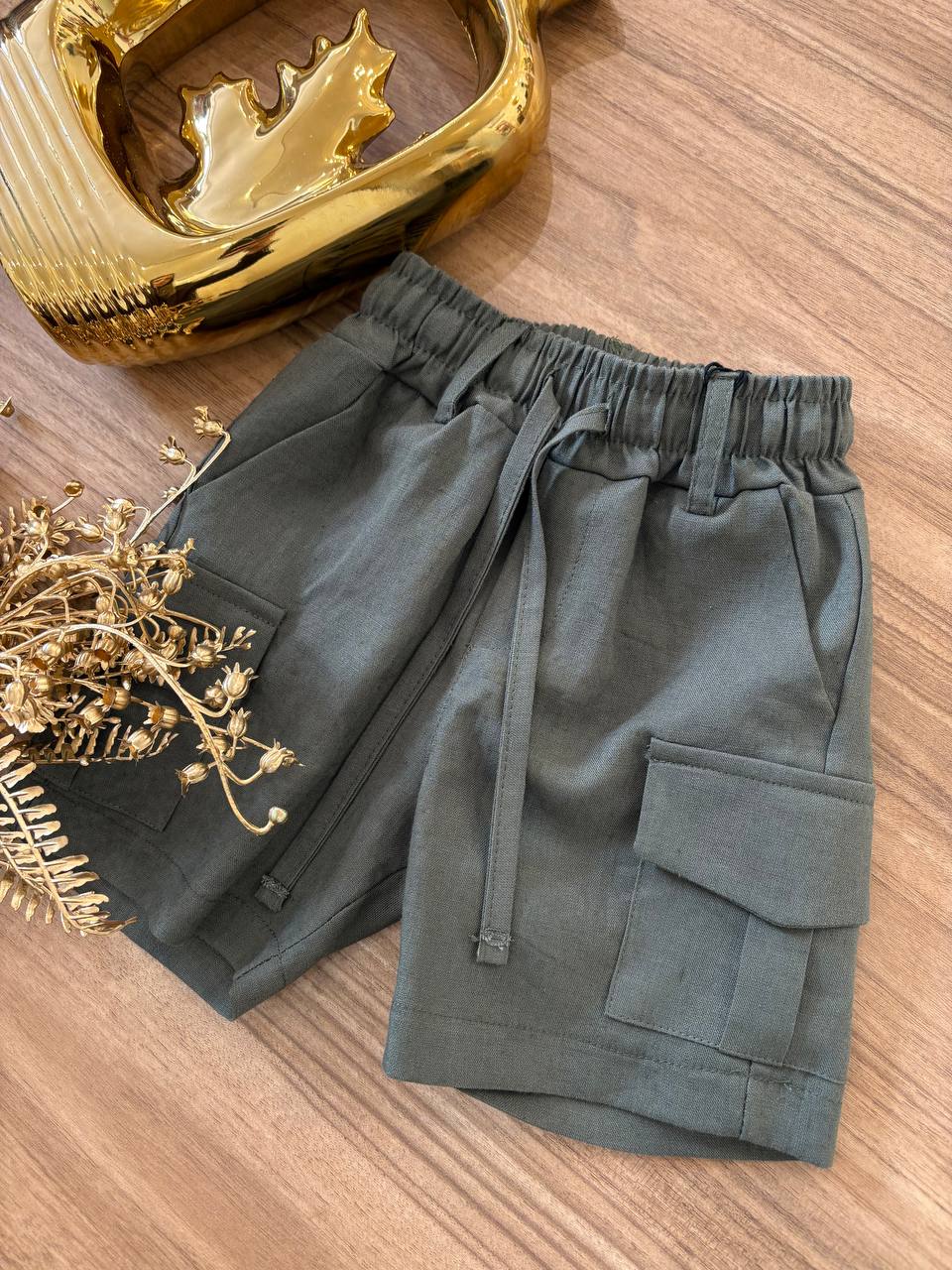 Bermuda VERDE MILITARE NEVER TOO