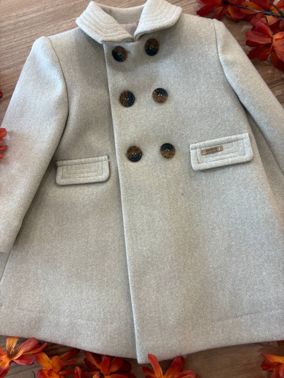 Cappotto TORTORA DOPPIOPETTO
