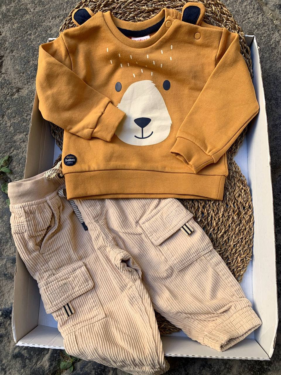 Completo ORSO Senape BOBOLI