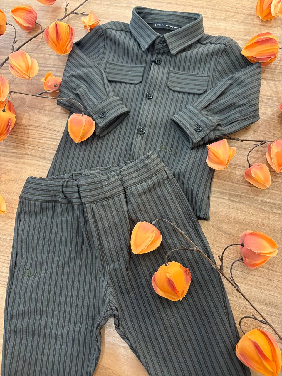 Camicia e PANTALONE A RIGHE DANIELE ALESSANDRINI