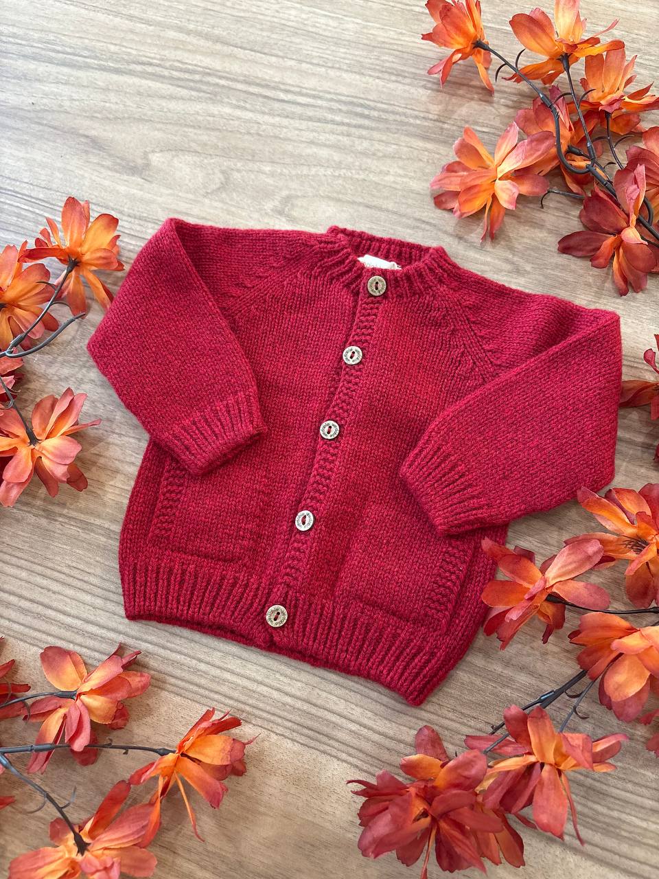 Cardigan ROSSO WEDOBLE