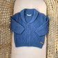 Cardigan blu avion MINIBANDA
