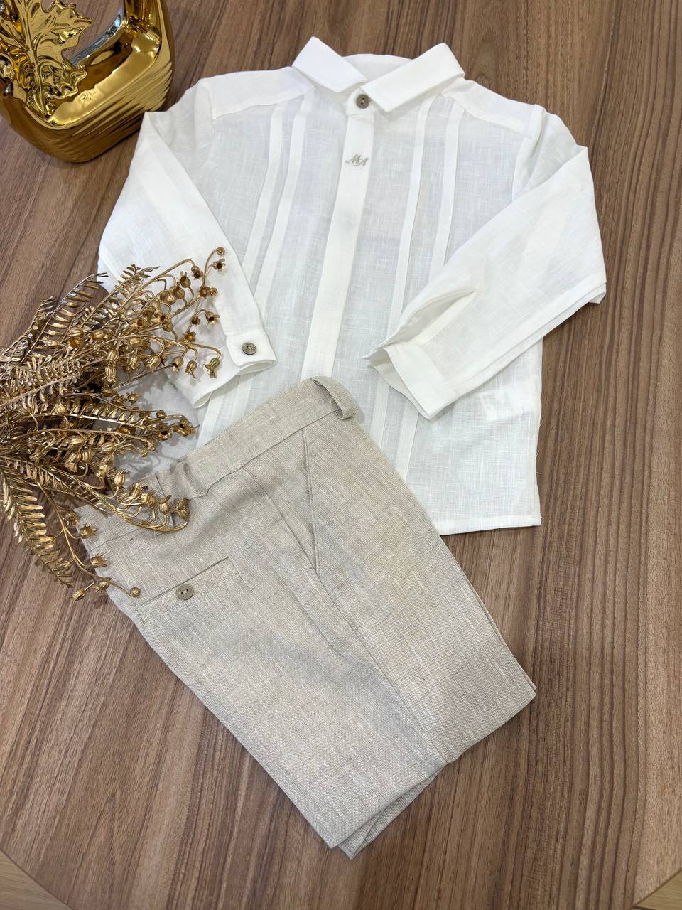 COMPLETO BEIGE MARTINARANDA