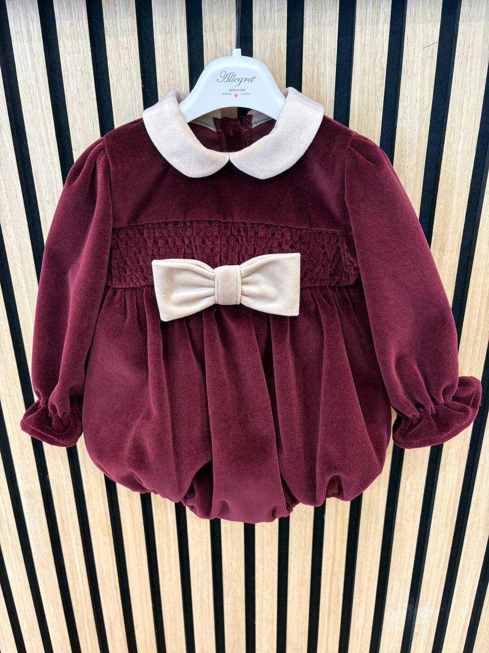 PAGLIACCETTO BORDEAUX FIOCCO ALLEGRA