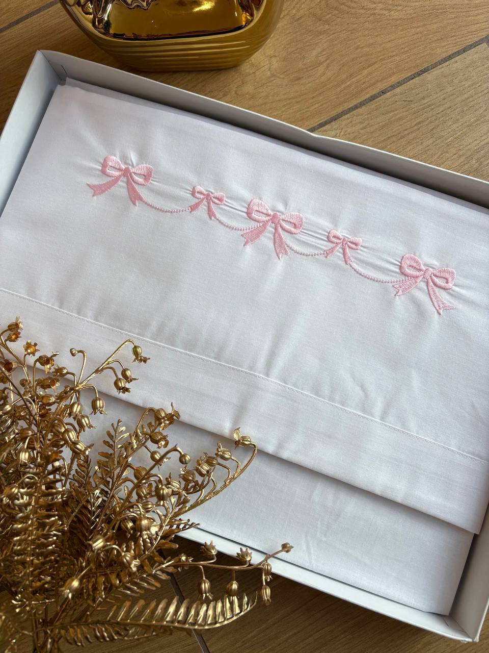 Kit Lenzuola carrozzina Fiocchi ROSA PAPPA&LATTE