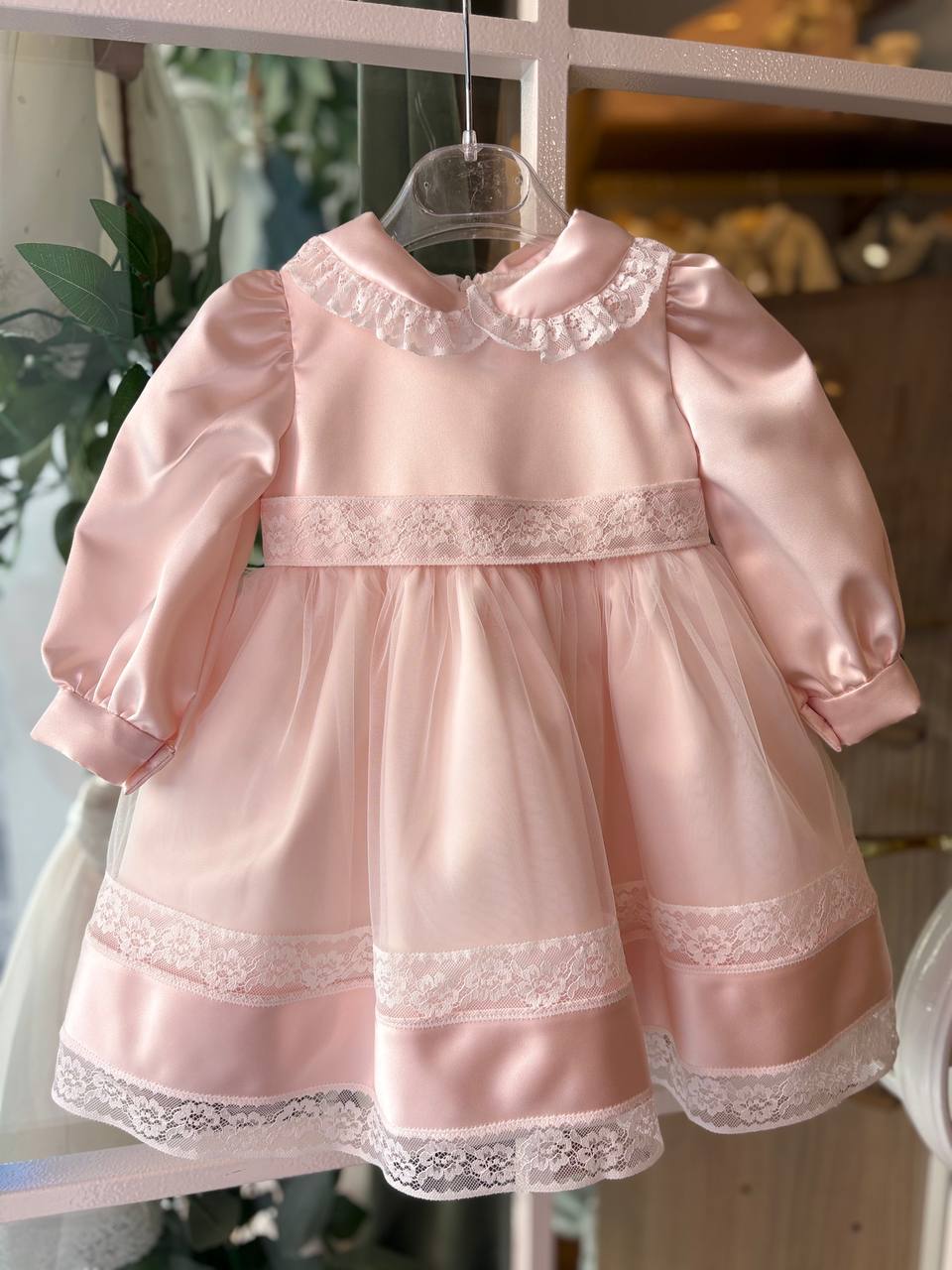 Abito Battesimale ROSA SETA GUGU GAGA