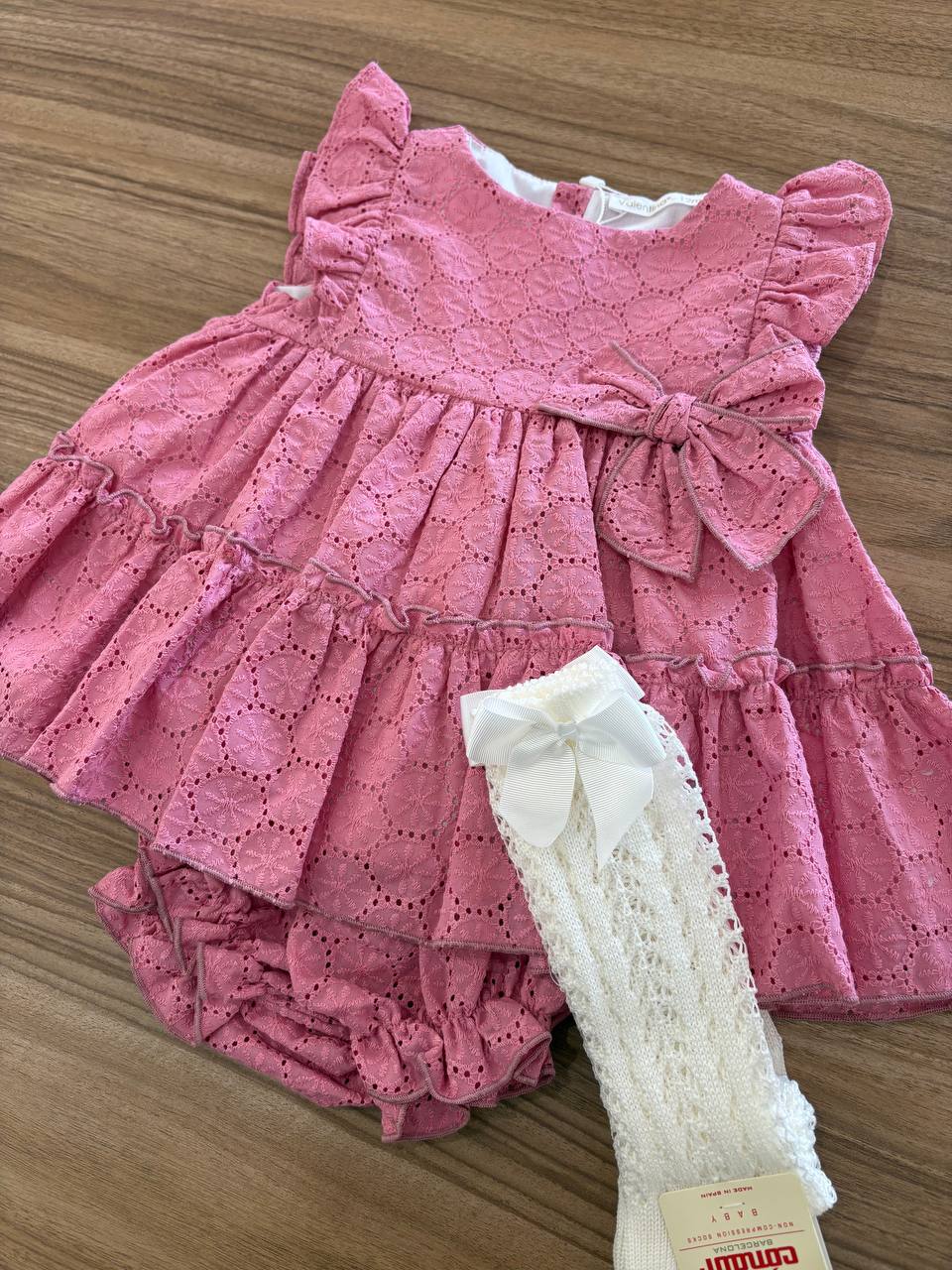 Abitino ROSA PIZZO SAN GALLO VALENTINA BEBÉS