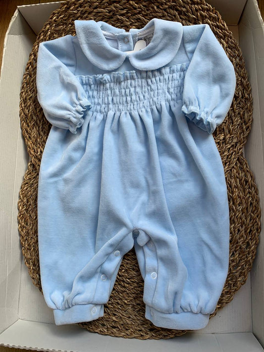 Tutina PUNTO SMOCK CIELO PAPPA& Latte