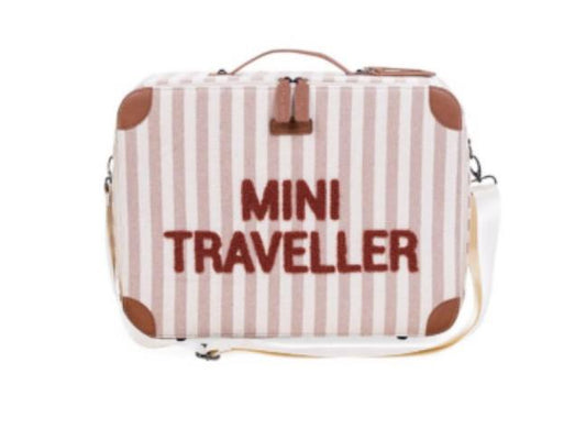 Valigia per Bambini Childhome Mini Traveller-Righe